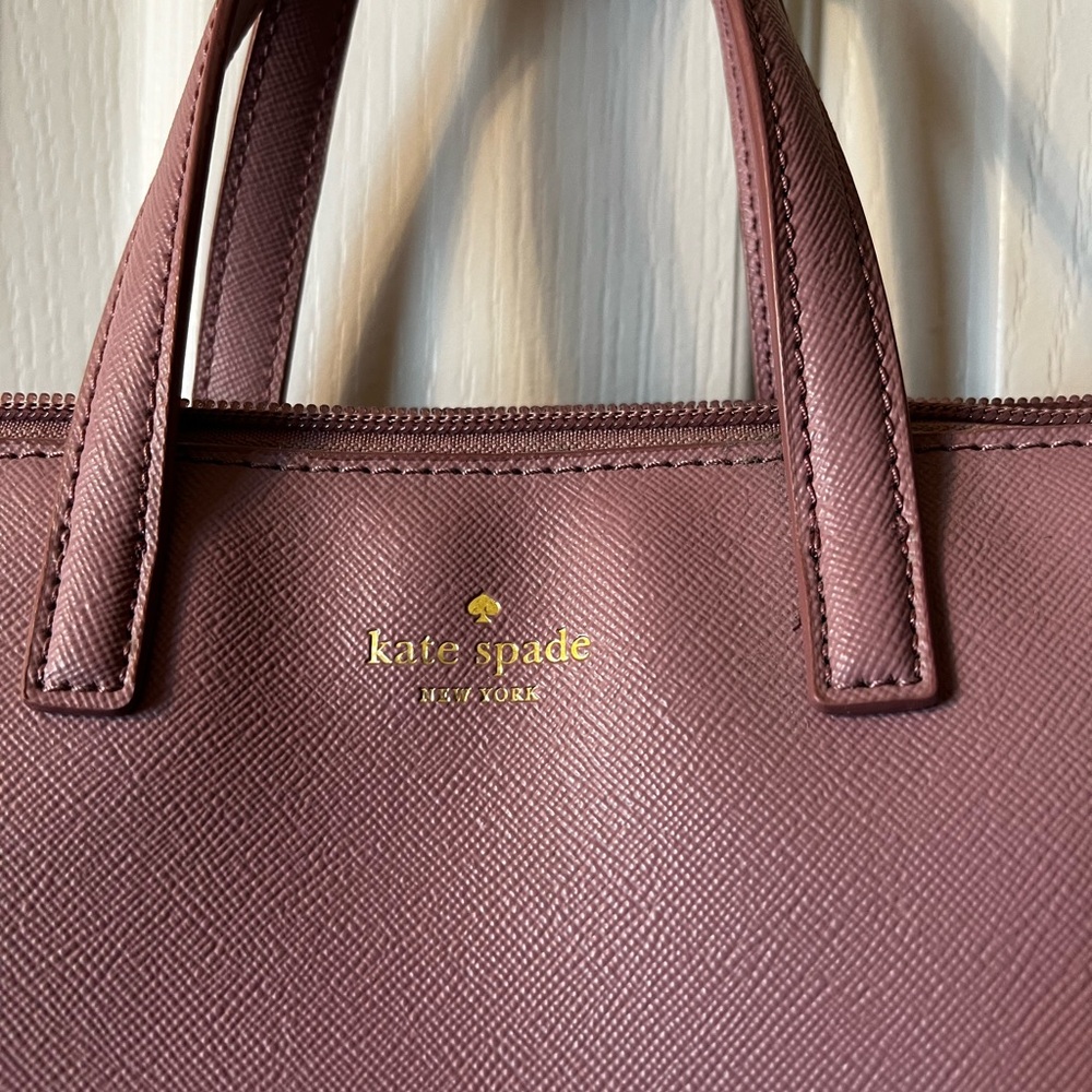 Kate Spade Mauve and Glitter Tote - Picture 2 of 12